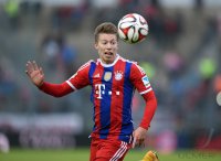 FUSSBALL 1. Bundesliga 2014/2015: Michell Weiser (FC Bayern Muenchen)