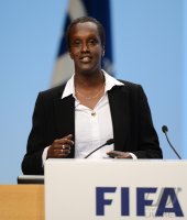 FUSSBALL 62. FIFA  Kongress in Budapest 2012: Lydia NSEKERA (Burundi, FIFA-Exekutivkomitee)