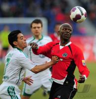 FUSSBALL, 1. BUNDESLIGA, 24. Spieltag: Hannover - Wolfsburg