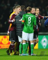 Fussball 1. Bundesliga Saison 12/13: SV Werder Bremen - 1. FC Nuernberg
