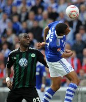 Fussball: 1. Bundesliga Saison 2010/2011: Schalke 04 - VfL Wolfsburg