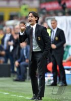 Fussball International Serie A 14/15:  Trainer Filippo Inzaghi (AC Mailand)