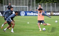 Fussball Training Deutsche Nationalmannschaft in Stuttgart