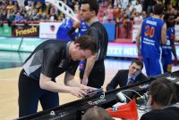 Basketball 1. Bundesliga 15/16 Hauptrunde: Walter Tigers Tuebingen - Mitteldeutscher BC
