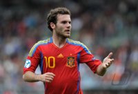 Fussball U21-EURO 2011 Halbfinale:  Juan Mata (Spanien)