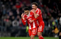 Fussball 1. Bundesliga  Saison  2025/2026  25. Spieltag FC Bayern Muenchen -  Borussia Moenchengladbach