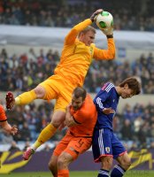 Fussball, Internationales Freundschaftsspiel: Japan - Holland