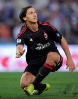 FUSSBALL SERIE A:  Zlatan Ibrahimovic (AC Mailand)
