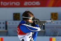 Olympische Spiele 2006 Turin - Training Biathlon Damen