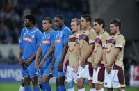 Fussball 1. Bundesliga  Saison 2010/2011:  TSG 1899 Hoffenheim - Hannover 96