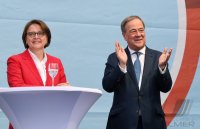 Politik, Bundestagswahl 2021 Wahlkampf CDU; Union-Kanzlerkandidat Armin Laschet