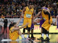 Basketball 1. Bundesliga 14/15 Hauptrunde:  Walter Tigers Tuebingen - BG Goettingen