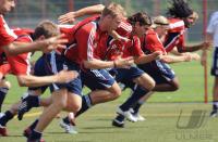 Fussball 1. Bundesliga: Training beim FC Bayern Muenchen
