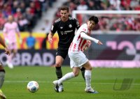 Fussball 1. Bundesliga  Saison  2025/2026  28. Spieltag SC Freiburg - FC Bayern Muenchen