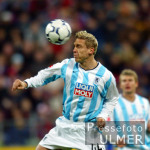 Fussball 1. Bundesliga 198. Muenchner Derby 1860-Bayern, Einzelaktion Hoffmann