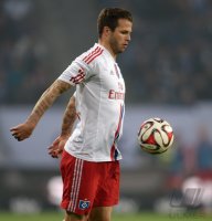 Fussball, 1. Bundesliga  Saison 2014/2015, Relegation: Hamburger SV - Karlsruher SC