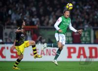 FUSSBALL, 1. BUNDESLIGA, 12. Spieltag: Bremen - Dortmund