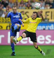 Fussball 1. Bundesliga  Saison 2010/2011: Borussia Dortmund - Bayer 04 Leverkusen