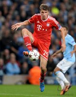 Fussball CHL  Saison 2013/2014:  Manchester City - FC Bayern Muenchen