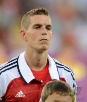 Fussball International Europameisterschaft 2012: Daenemark - Deutschland