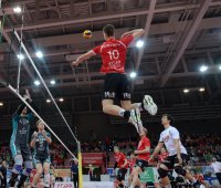 Volleyball  1. Bundesliga  14/15 Playoffs:  TV Rottenburg - SWD powervolleys Dueren