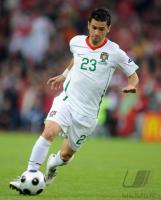 FUSSBALL EURO 2008: Portugal, Postiga Einzelaktion