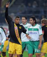 Fussball DFB Pokal  Achtelfinale 08/09   Borussia Dortmund - Werder Bremen
