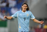 Fussball International EM 2012 Testspiel: Edinson  CAVANI (Uruguay)