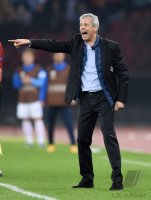 Fussball Europa League Saison 2014/2015: Trainer Lucien Favre (Borussia Moenchengladbach)