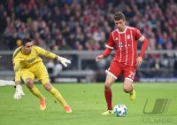 Fussball 1. Bundesliga Saison 17/18: FC Bayern Muenchen - VfL Wolfsburg