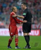 FUSSBALL DFB POKAL  Saison 2012/2013:  FC Bayern Muenchen - VfL Wolfsburg