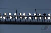 Fussball 1. Bundesliga  Saison 11/12: Stuttgart Mercedes Benz Arena Flutlicht