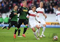 Fussball  1. Bundesliga  14/15: VfB Stuttgart - Borussia Moenchengladbach