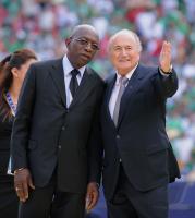 Gold Cup 2009 Finale  Blatter und Warner
