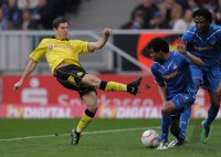 Fussball 1. Bundesliga  2010/2011:  TSG 1899 Hoffenheim  - Borussia Dortmund