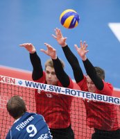 Volleyball 1. Bundesliga 16/17 TV Rottenburg - United Volleys Rhein Main