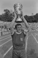 Fussball DFB Pokalfinale Saison 1968/1969:  Jubel Olk