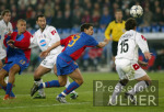 FUSSBALL CHL   FC Basel - Juve  Spielszene