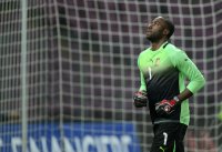 FUSSBALL INTERNATIONAL:  Torwart Roland NDY Assembe (Kamerun)