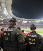 Fussball 1. Bundesliga  Saison 2011/2012 : FEATURE Polizei
