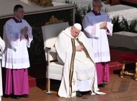 Vatikan, Rom Ostermesse 2023 Papst Franziskus I.