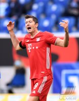 Fussball 1. Bundesliga Saison 20/21: TSG 1899 Hoffenheim - FC Bayern Muenchen