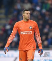 FUSSBALL SERIE A 2017/2018: Torwart Samir Handanovic (Inter Mailand)