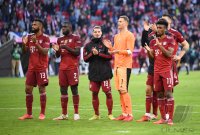 Fussball 1. Bundesliga Saison 21/22: FC Bayern Muenchen -  TSG 1899 Hoffenheim