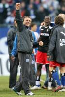 Fussball 1. Bundesliga: Hamburg - Moenchengladbach, Jubel DOLL