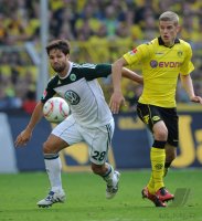 Fussball: 1. Bundesliga Saison 2010/2011: Dortmund - Wolfsburg