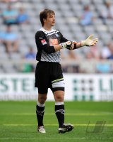 2. Fussball Bundesliga: Torwart Martin Maennel (FC Erzgebirge Aue)