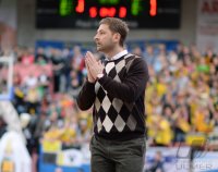 Basketball 1. Bundesliga 2013/2014: Walter Tigers Tuebingen  - s Oliver Baskets Wuerzburg