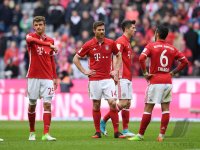 Fussball 1. Bundesliga Saison 2016/2017: FC Bayern Muenchen - Borussia Dortmund