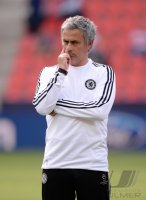 Fussball Supercup Finale 2013: Trainer Jose Mourinho (FC Chelsea)